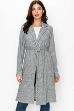 Load image into Gallery viewer, Collared Belted Cardigan