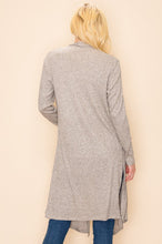 Load image into Gallery viewer, Side Slit Cardigan