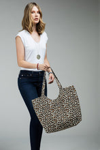 Load image into Gallery viewer, Leopard Print Tote Bag
