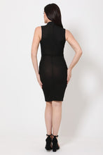 Load image into Gallery viewer, Sheer Wrap Bodice Dress (Juniors)
